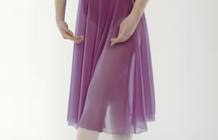 Mulberry Chiffon Skirts